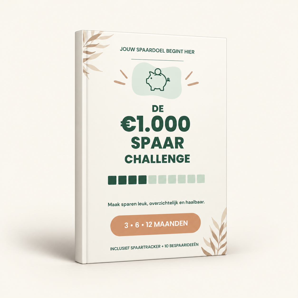 Omslag van De €1.000 Spaar Challenge